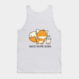 Little Fox Needs More Boba! Tank Top